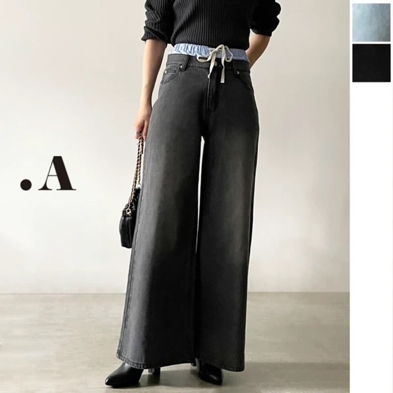 ダブルウエストデニム | Minayo Select