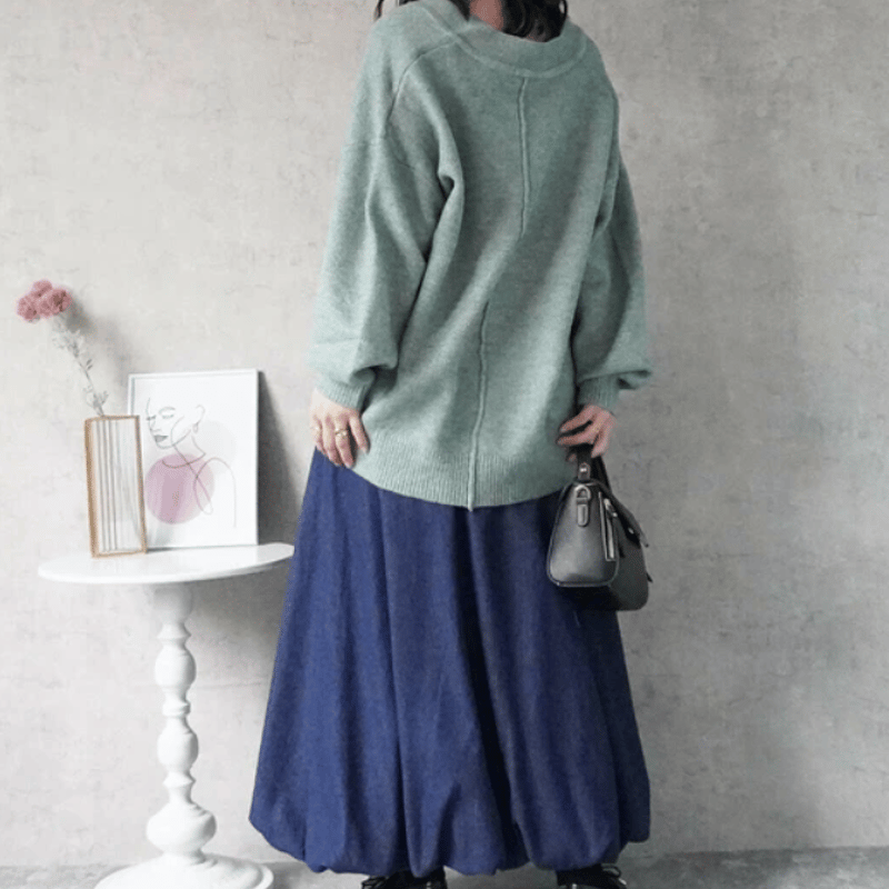 デニムバルーンスカート | Minayo Select