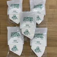 【JPクリックポスト送料込】バッハオリジナル　フィルターペーパー101（40枚入り）5個セット