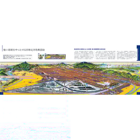 ［本］吉田初三郎 鉄道鳥瞰図
