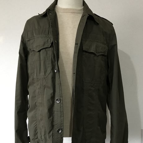 SANTI CASHMERE カシミアクルーネックニット「ベージュ」