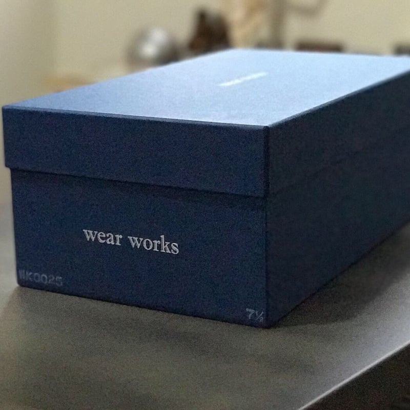 wear worksオリジナルコンビウィングチップ「ブラウンカーフ wear worksオリジナルコンビウィングチップ「ブラウンカーフ