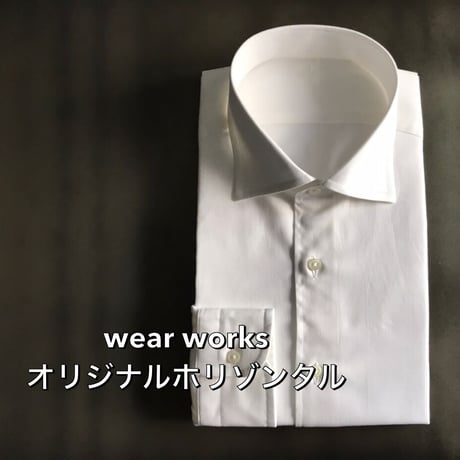 wear worksオリジナルホリゾンタルシャツ