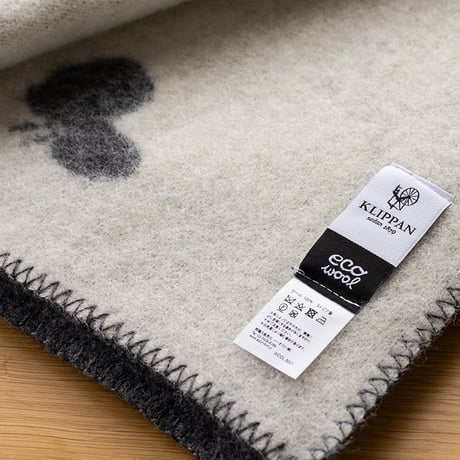 KLIPPAN"ウールブランケット ハーフ / CHOUCHO(グレー)"