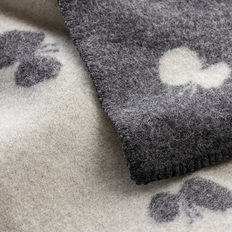 KLIPPAN"ウールブランケット ハーフ / CHOUCHO(グレー)"