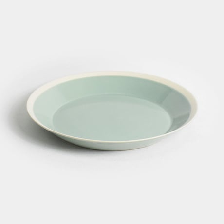 yumiko iihoshi porcelain×木村硝子店"dishes plate220(pistachio green)"