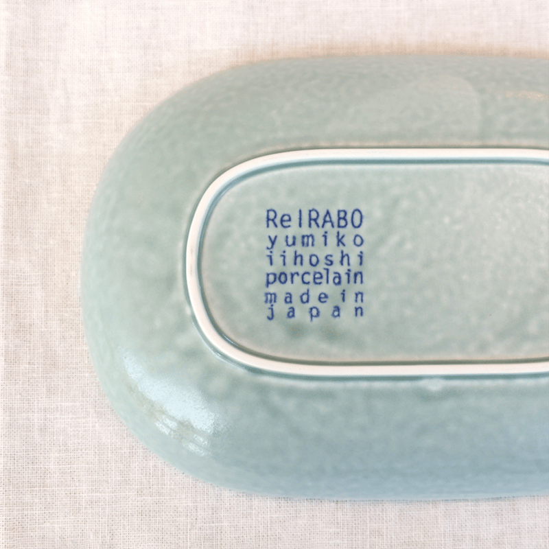 イイホシユミコ　リイラボ　オーバルプレートM 5枚セット yumiko iihoshi porcelain （イイホシユミコ） ReIRABO