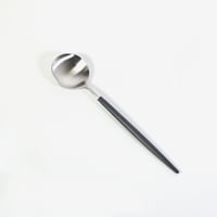 Cutipol（クチポール）"GOA デザートスプーン(Black)"