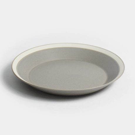 yumiko iihoshi porcelain×木村硝子店"dishes plate220(moss gray)"