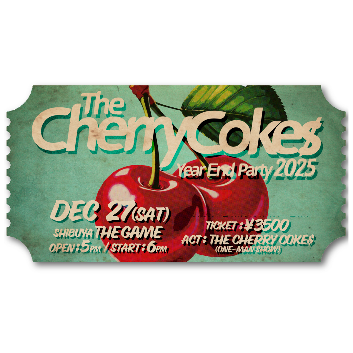 YEAR END PARTY 2025- | THE CHERRY COKE$ ONLINE