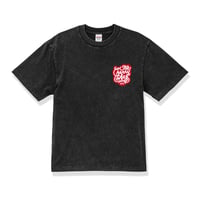 1999 LOGO 2C / 6.2oz FADE S/S Tee 【BLACK】