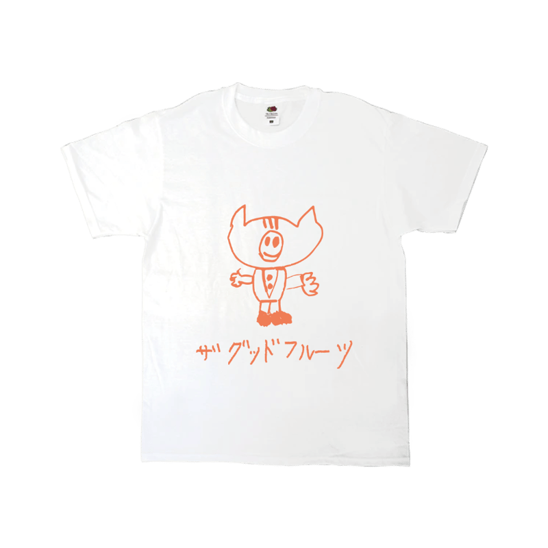 ザグッドフルーツ Tシャツ。 | 佐渡島 吹上農園 おいしい柿と