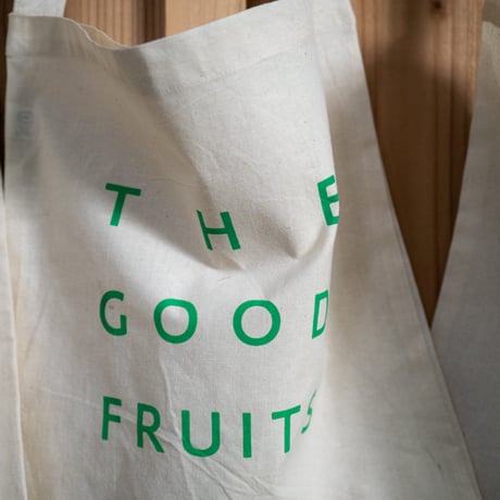 THE GOOD FRUITS コットンショルダーバッグ。