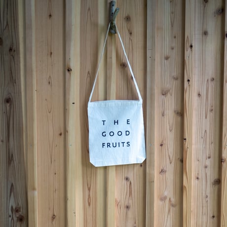 THE GOOD FRUITS コットンショルダーバッグ。