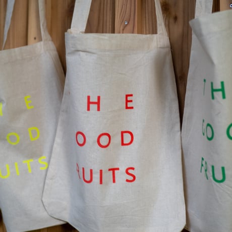 THE GOOD FRUITS コットンショルダーバッグ。
