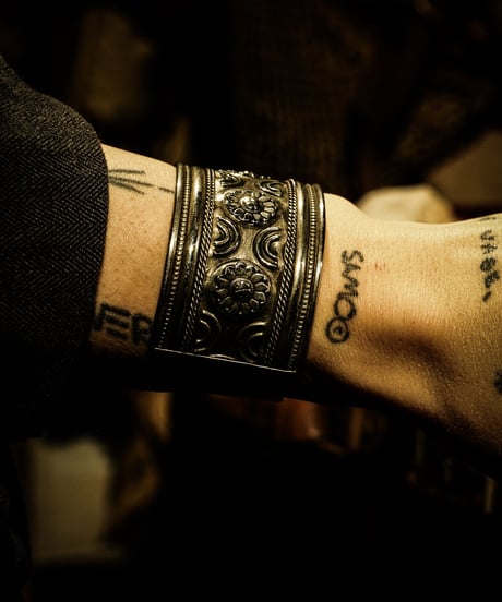Ethnic wide  bangle