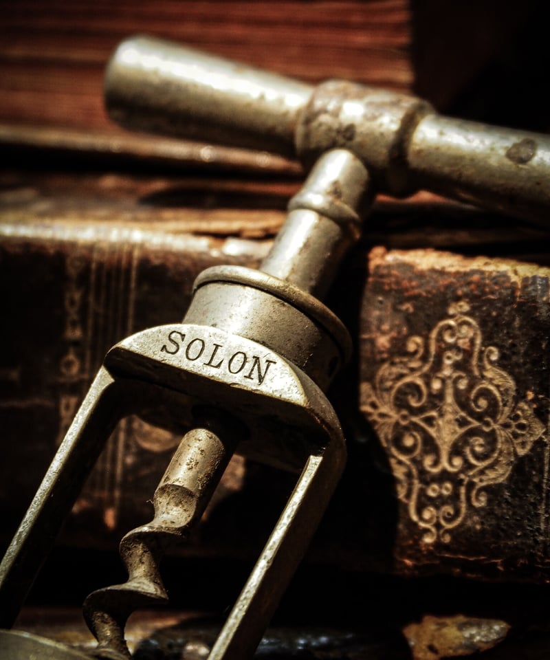SOLON ワインオープナーD.R.G.M. No. 152004 ビンテージ