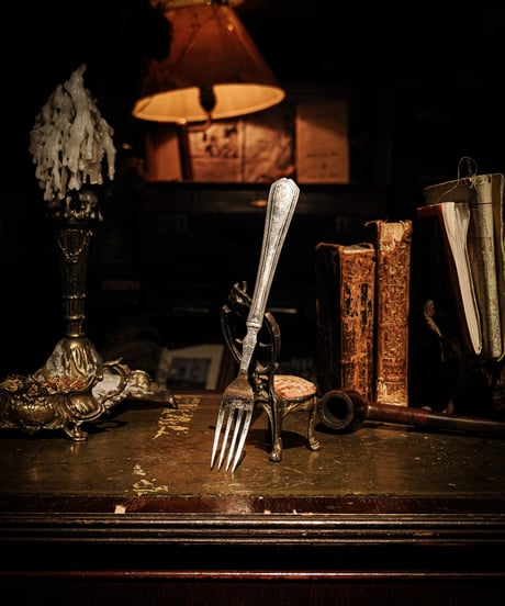 Vintage British Silver-Plated Fork