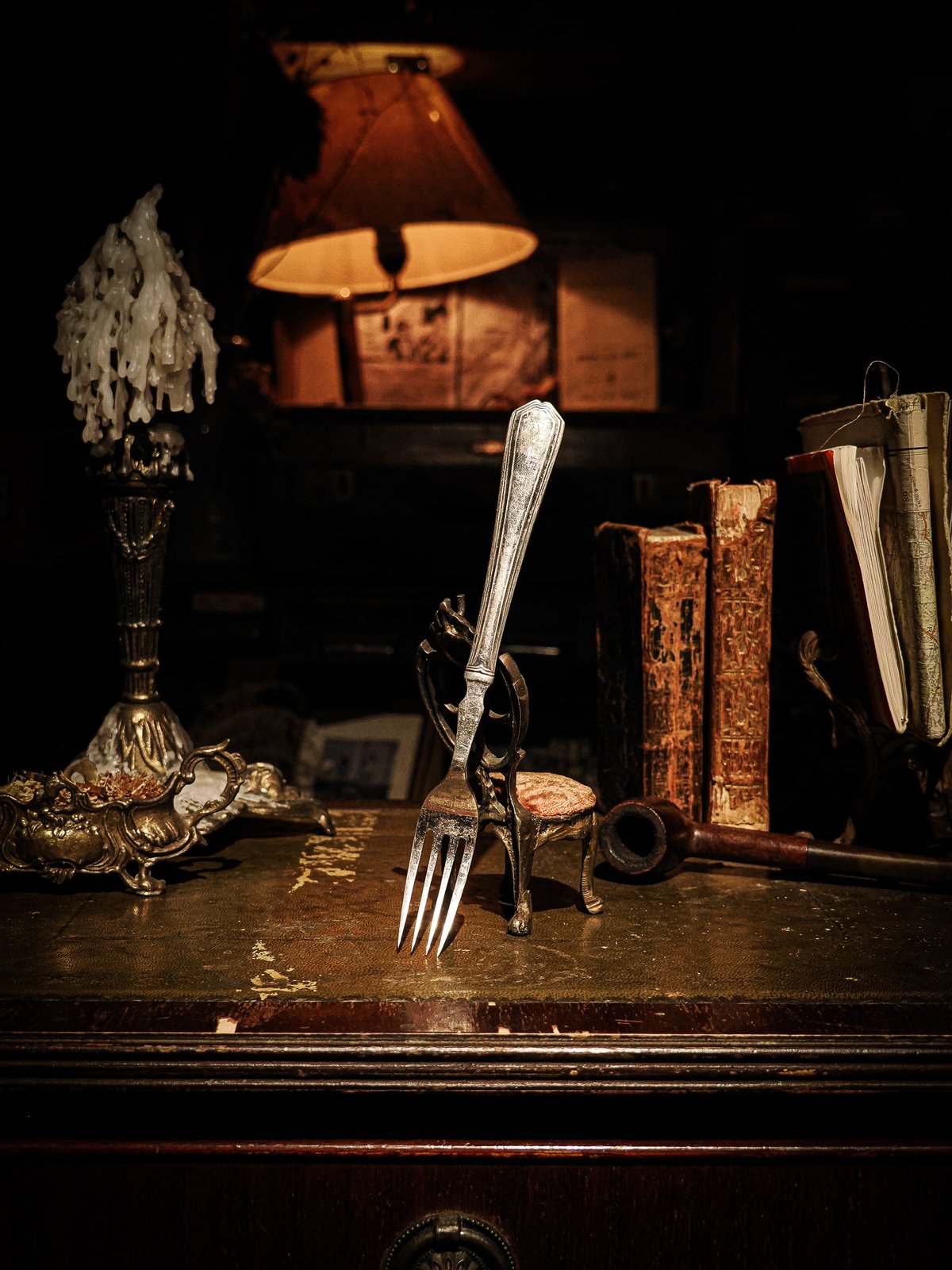 Vintage British Silver-Plated Fork | WAIOKIRY