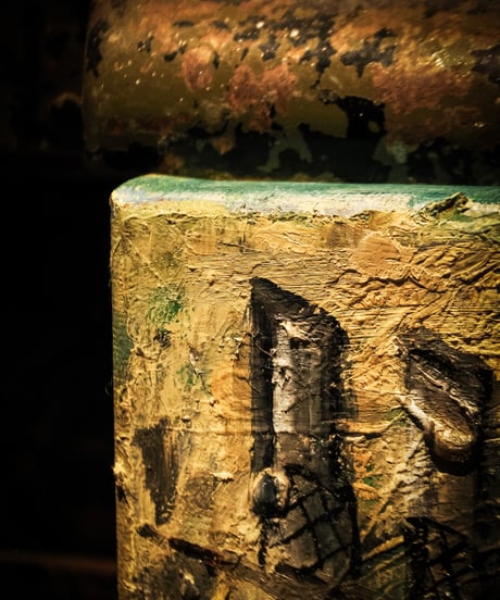 [Street lamp] Oil painting by Kaze