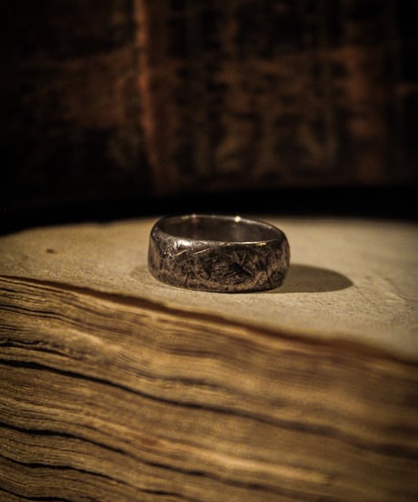 Slap vintage sterling silver ring