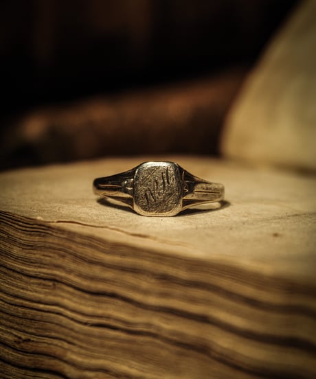 9gold & Silver signet ring