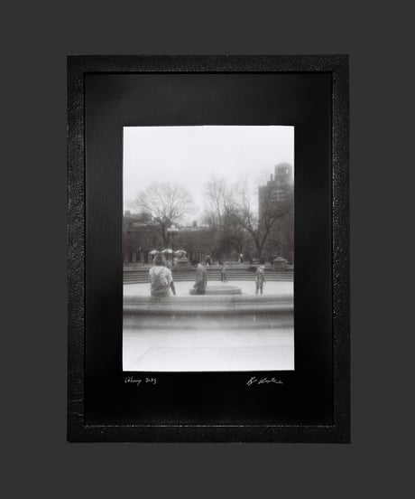 Washington Square Park -skater boy- [Photo +Frame SET]
