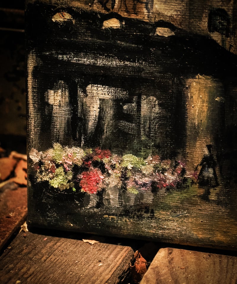 Flower shop] Oil painting by Kaze | WAIOKIRY