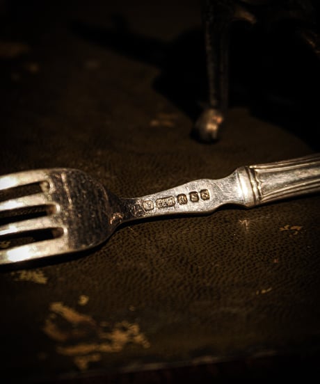 Vintage British Silver-Plated Fork