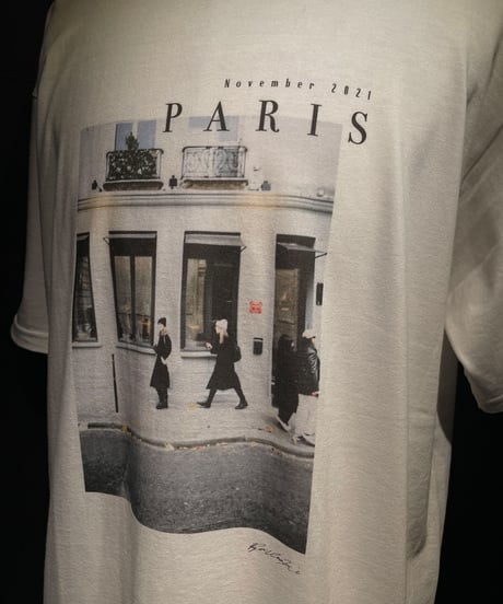 PARIS PHOTO TEE [ Walk in the alley ]