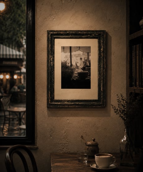 カフェ・ド・フロール [Photo +Frame SET]