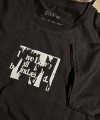 H.O.T.W graphic Tee #3 (BLACK)
