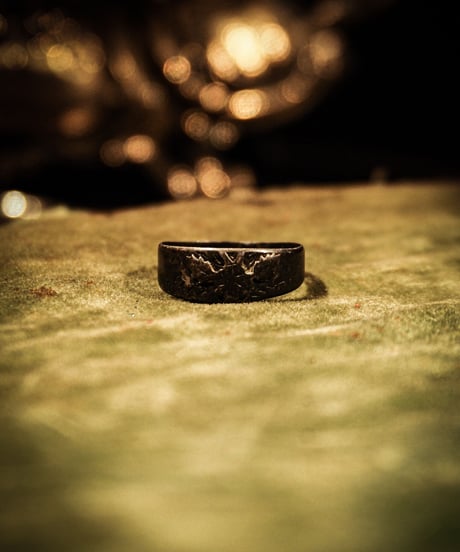 1890's reef antique silver ring