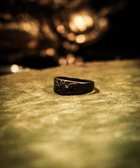1890's reef antique silver ring