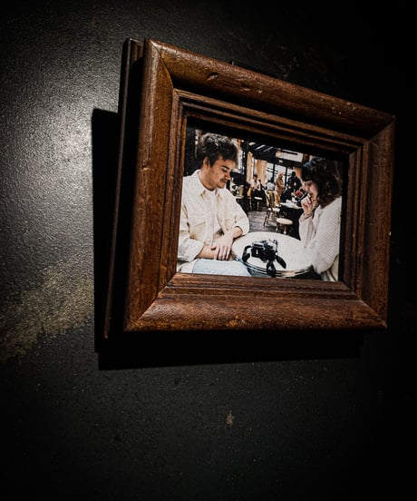 PARIS PHOTO [Chess couple in Cafe]