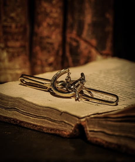Mid-Century British Horseshoe & Horse Tie Clip