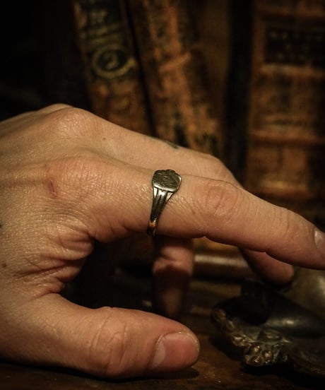 9gold & Silver signet ring