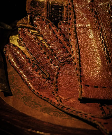 Stitch leather Globe in Hungary