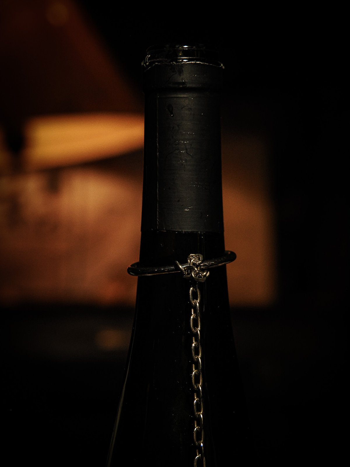 French Antique Wine Bottle Pourer & Stopper wit