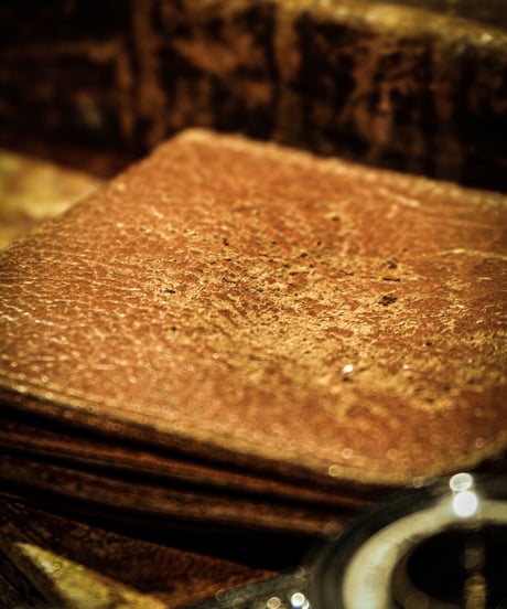 3P pocket vintage leather wallet