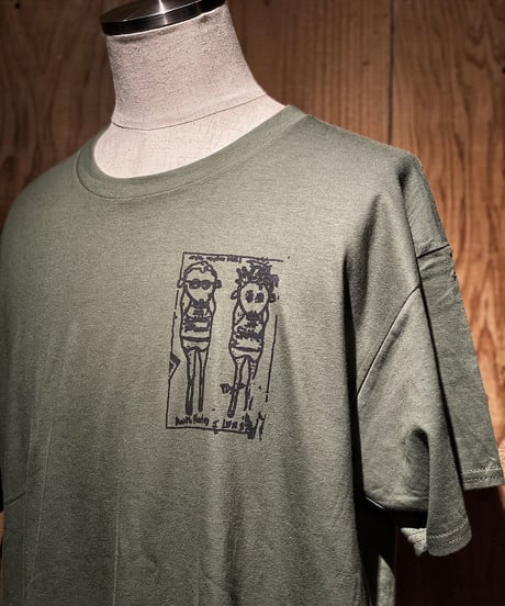 H.O.T.W graphic Tee #2 (KHAKI)