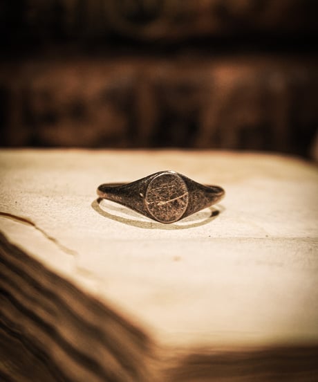 England sterling silver signet ring
