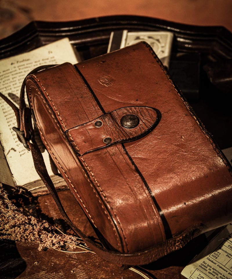 レザーケース付き Argus C3 from 1930's - 1960's [Film c