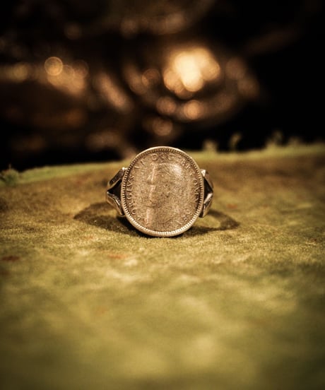 1941's coin vintage silver ring