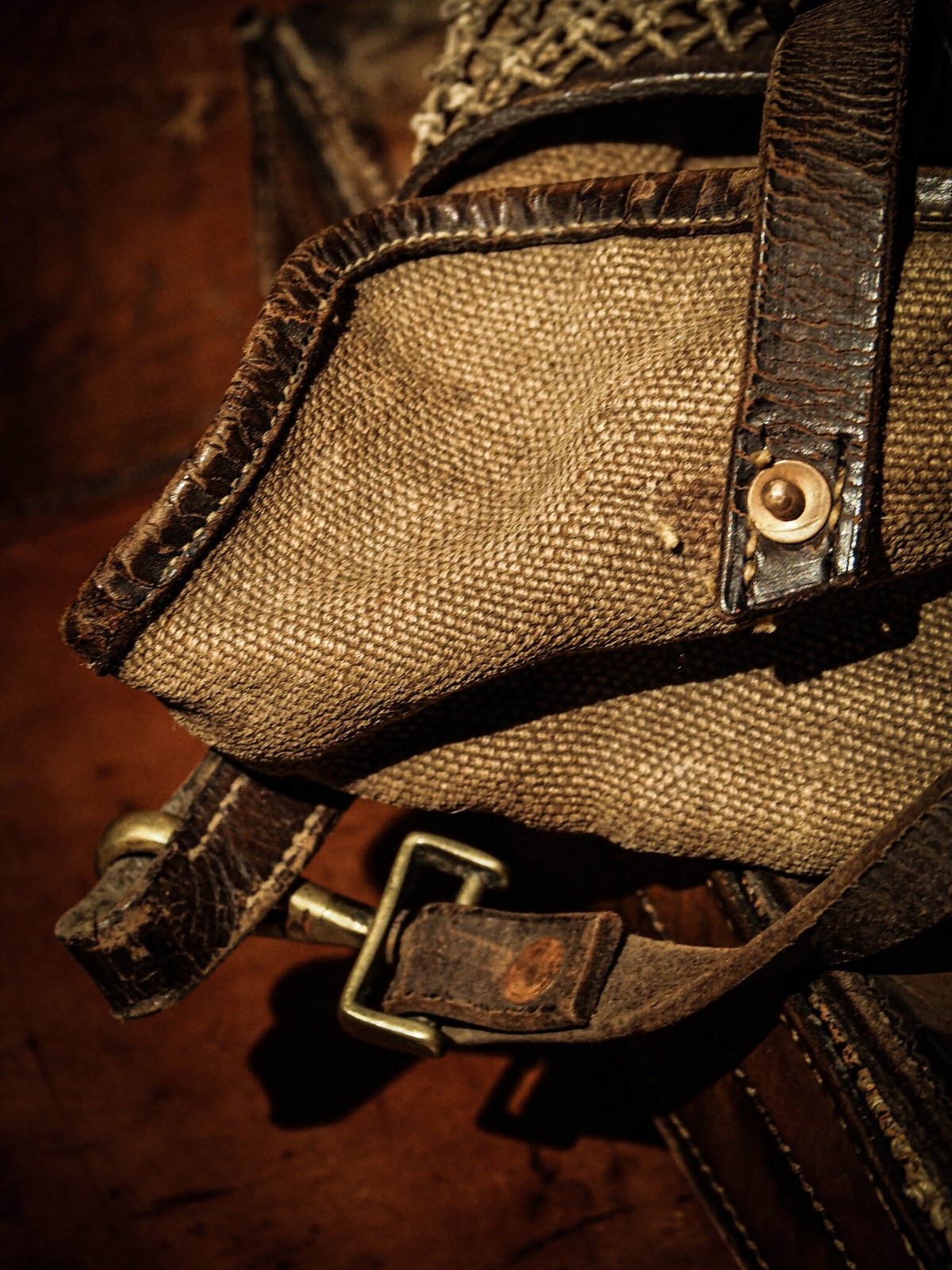 イギリス ハンティングシーン(2) ヴィンテージ England Vintage Hunting bag | WAIOKIRY