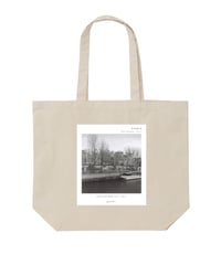 PARIS PHOTO TOTE BAG [ Seine river and man ]