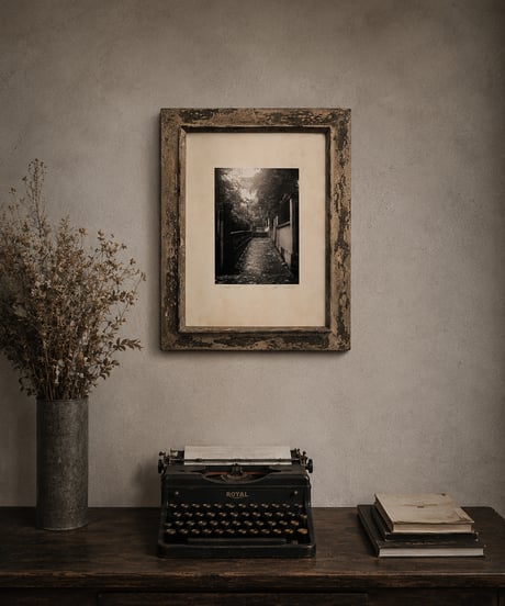 19世紀の石畳[Photo +Frame SET]