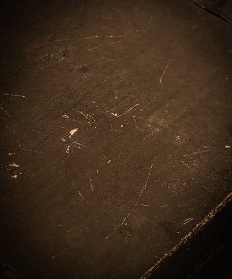 British Military-Style Canvas Trunk / 1930s Vintage Travel Case