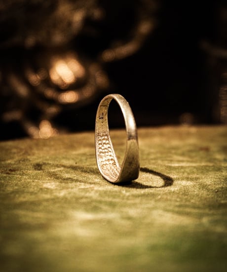 Signet vintage silver ring