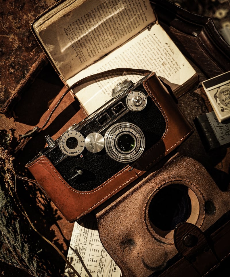 レザーケース付き Argus C3 from 1930's - 1960's [Film c